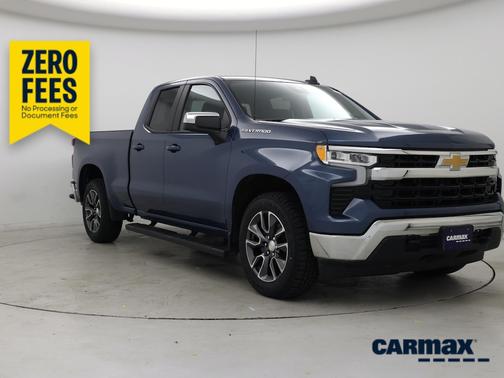 Blue 2024 Chevrolet Silverado 1500 LT