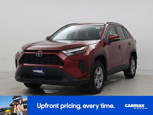 Red 2025 Toyota RAV4 XLE