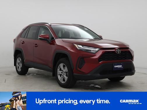 Red 2025 Toyota RAV4 XLE