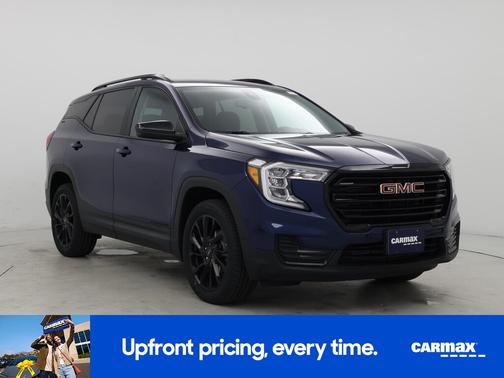 Blue 2023 GMC Terrain SLE