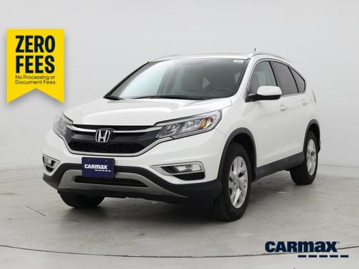 White 2016 Honda CR-V EX-L