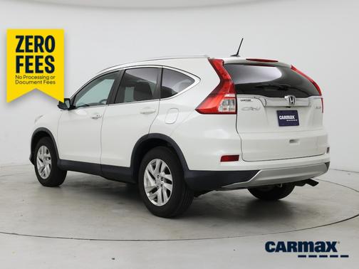 White 2016 Honda CR-V EX-L