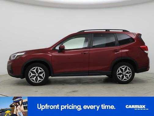 Burgundy 2021 Subaru Forester Premium