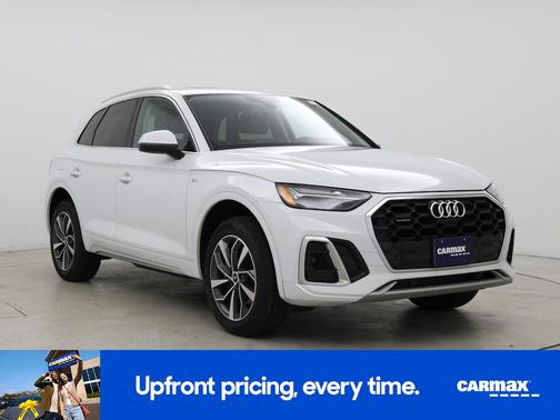 White 2023 Audi Q5 S-Line Premium Plus