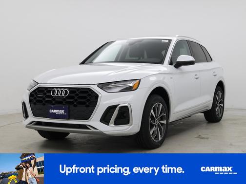 White 2023 Audi Q5 S-Line Premium Plus