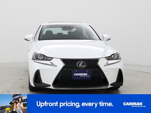 White 2018 Lexus IS 350 F-Sport