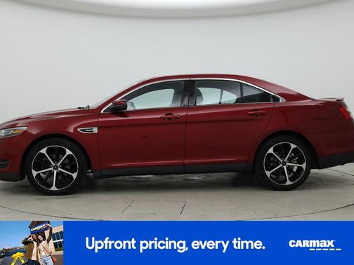 Red 2016 Ford Taurus SEL