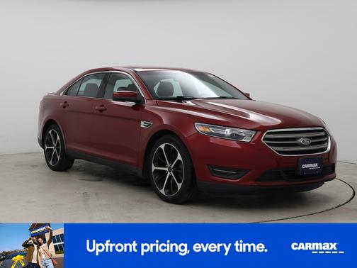 Red 2016 Ford Taurus SEL