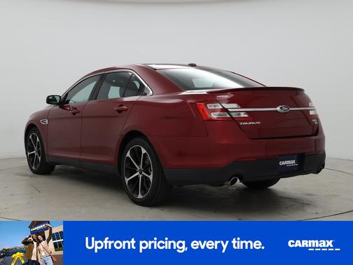 Red 2016 Ford Taurus SEL