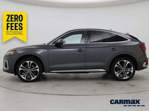 Gray 2021 Audi Q5 Sportback Premium Plus