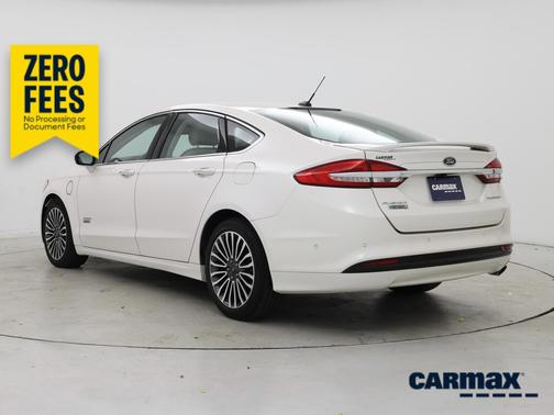 White 2018 Ford Fusion Energi Platinum