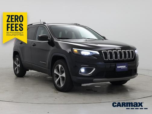 Black 2019 Jeep Cherokee Limited