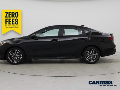 Black 2022 Kia Forte GT-Line