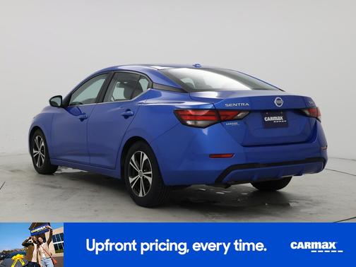 Blue 2021 Nissan Sentra SV