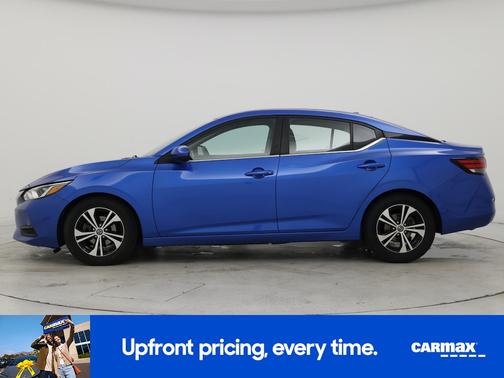 Blue 2021 Nissan Sentra SV
