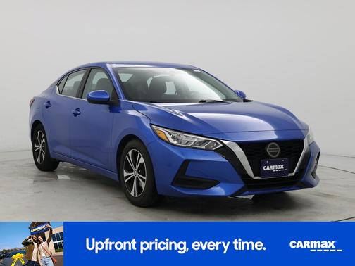 Blue 2021 Nissan Sentra SV