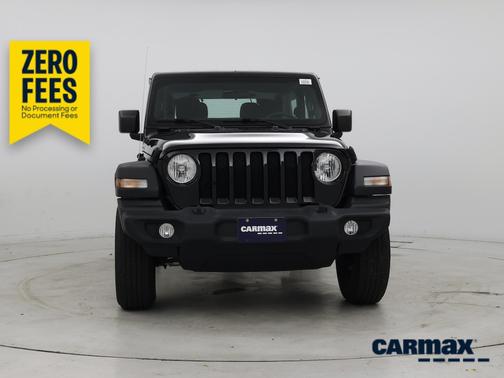 Black 2021 Jeep Wrangler Sport