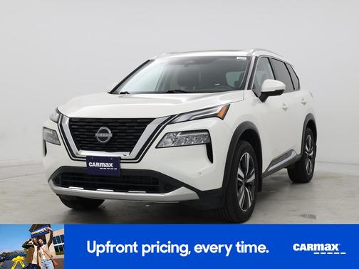 White 2023 Nissan Rogue Platinum