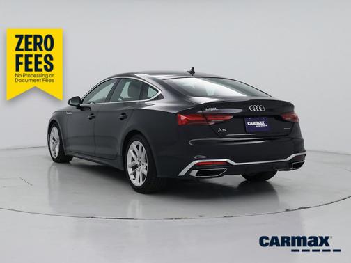 Black 2023 Audi A5 Sportback S-Line Premium