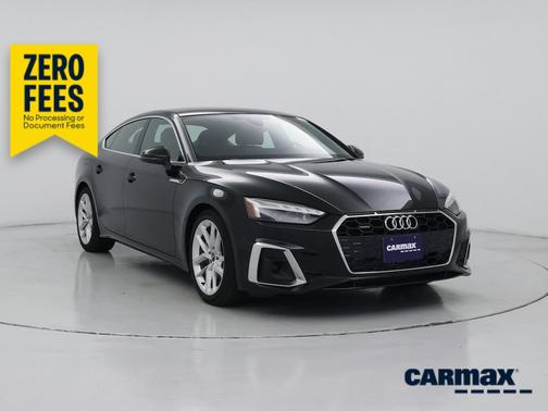 Black 2023 Audi A5 Sportback S-Line Premium