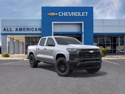 Gray 2026 Chevrolet Colorado WT