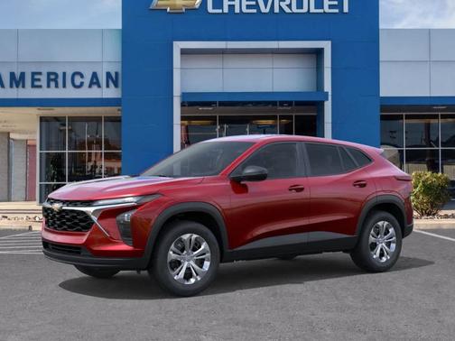 Red 2026 Chevrolet Trax LS