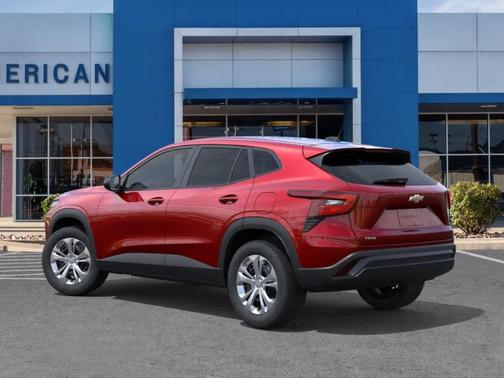 Red 2026 Chevrolet Trax LS