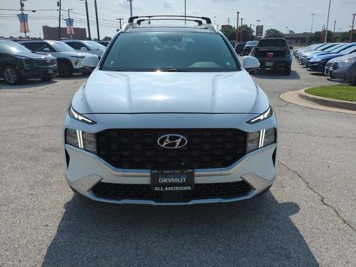 Quartz White 2021 Hyundai SANTA FE SEL