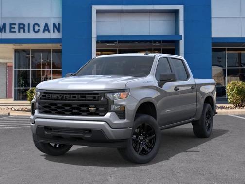 Sterling Gray Metallic 2026 Chevrolet Silverado 1500 Custom