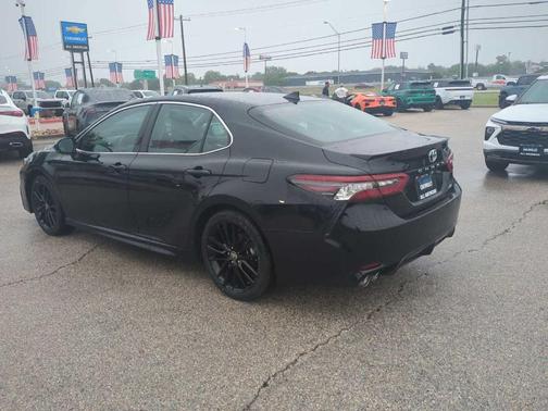 Midnight Black Metallic 2024 Toyota Camry XSE
