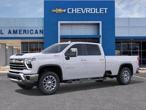 Summit White 2026 Chevrolet Silverado 3500 LTZ