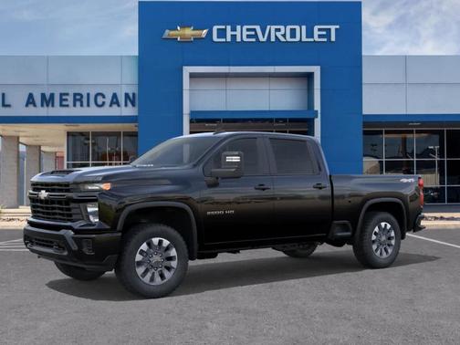 Black 2026 Chevrolet Silverado 2500 Custom