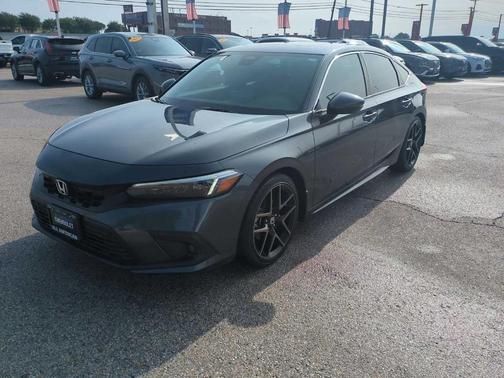Meteorite Gray Metallic 2024 Honda Civic Sport Touring