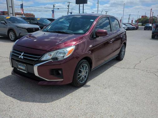 Wine Red Metallic 2024 Mitsubishi Mirage LE