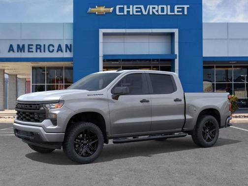Sterling Gray Metallic 2026 Chevrolet Silverado 1500 Custom