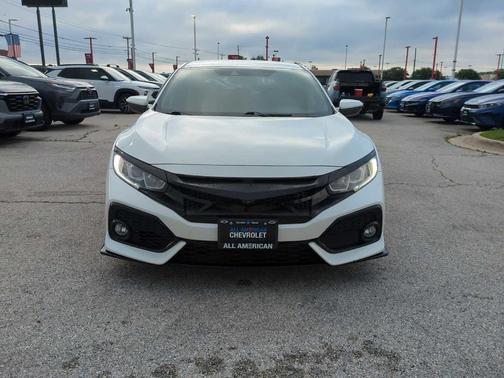 White Orchid Pearl 2019 Honda Civic Sport