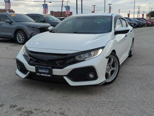 White Orchid Pearl 2019 Honda Civic Sport