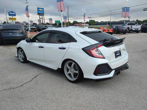 White Orchid Pearl 2019 Honda Civic Sport