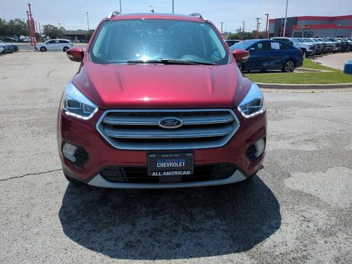 Ruby Red Metallic Tinted Clearcoat 2018 Ford Escape Titanium