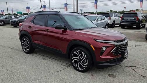 Crimson Metallic 2025 Chevrolet Trailblazer RS