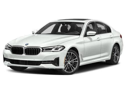 Gray 2021 BMW 540 i xDrive