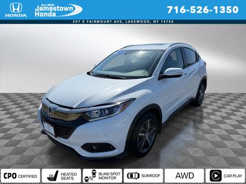 Platinum White Pearl 2021 Honda HR-V