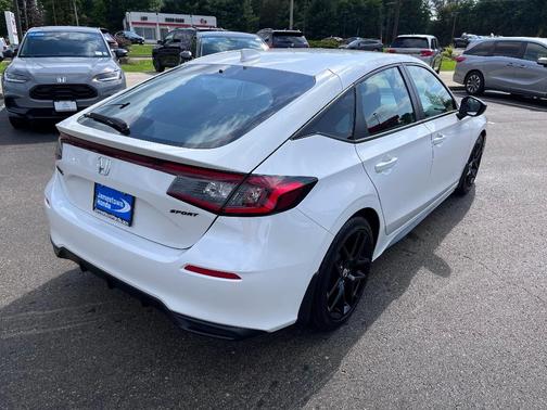 Platinum White Pearl 2026 Honda Civic Sport