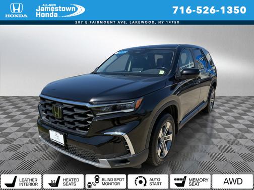 Crystal Black Pearl 2023 Honda Pilot