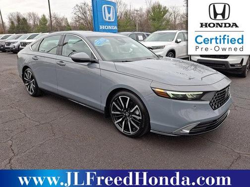 Urban Gray Pear 2023 Honda Accord Hybrid Touring