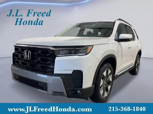 Platinum White Pearl 2026 Honda Pilot Touring 8-Passenger