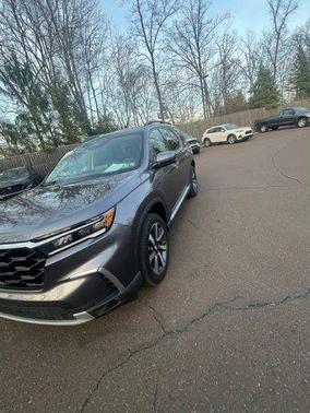 Modern Steel Metallic 2025 Honda Pilot Touring 8-Passenger