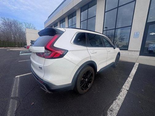 Platinum White 2023 Honda CR-V Hybrid Sport Touring AWD