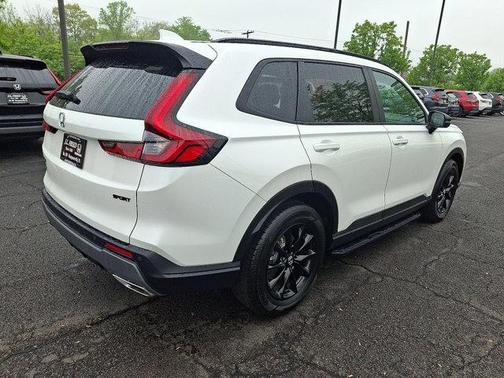 Platinum White 2026 Honda CR-V Hybrid Sport-L AWD
