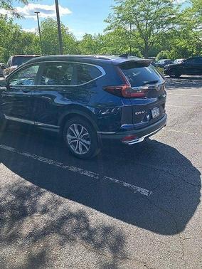 Obsidian Blue Pearl 2022 Honda CR-V Hybrid Touring